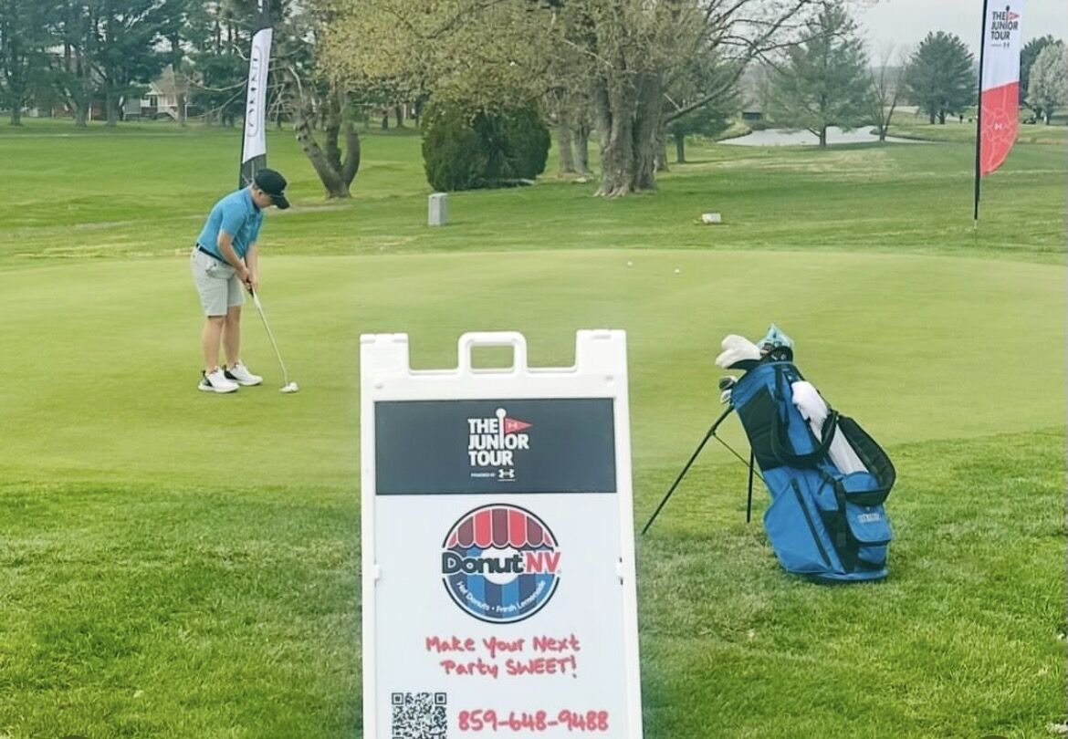 DonutNV at a Kentucky golf event