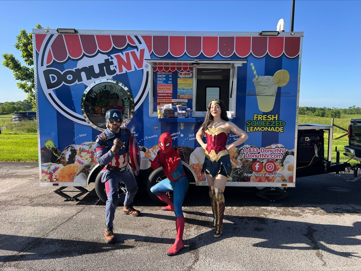 Themed superhero event